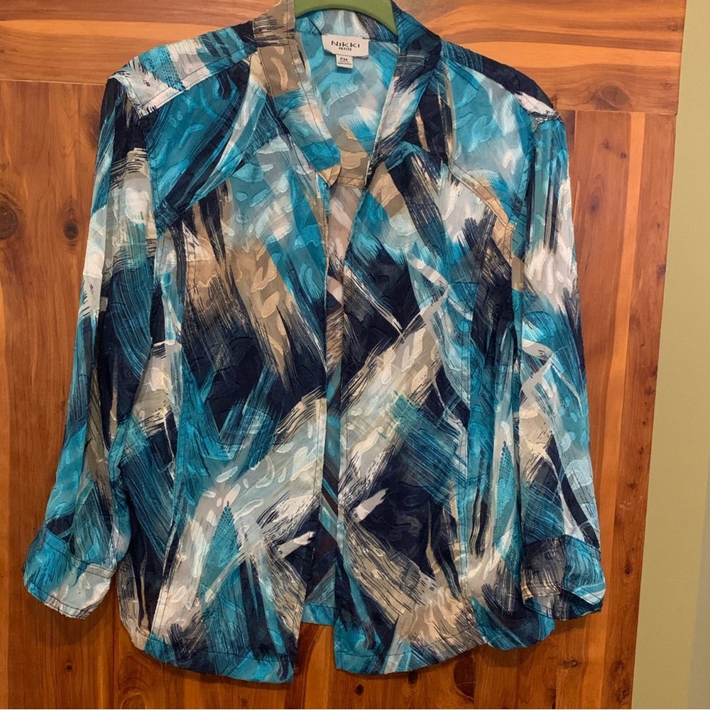 Nikki Petite Open Front Jacket